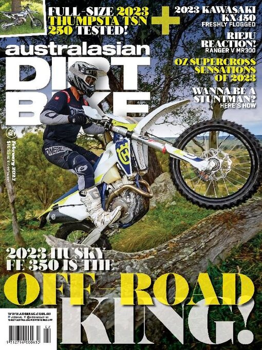 Cover image for Australasian Dirt Bike Magazine